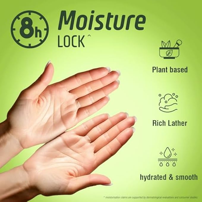 BECO غسول يد سائل مرطب - عطر المورينغا | عبوة من 2 | 675 مل | قفل رطوبة لمدة 8 ساعات | طبيعي، خالي من البارابين، خالي من المواد الكيميائية | يقضي على 99.99% من الجراثيم، آمن لجميع أنواع البشرة - Image 4